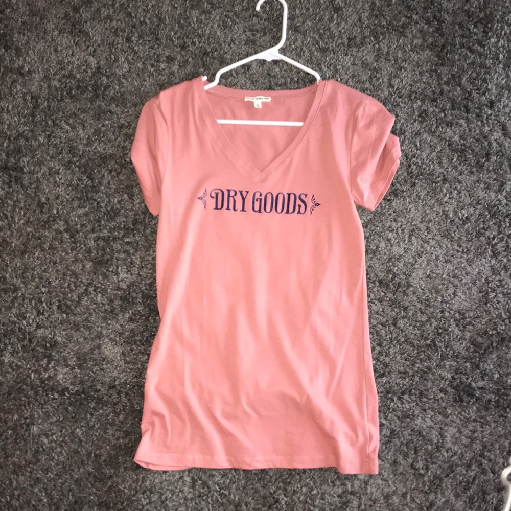 V-neck Dry Goods T-Shirt